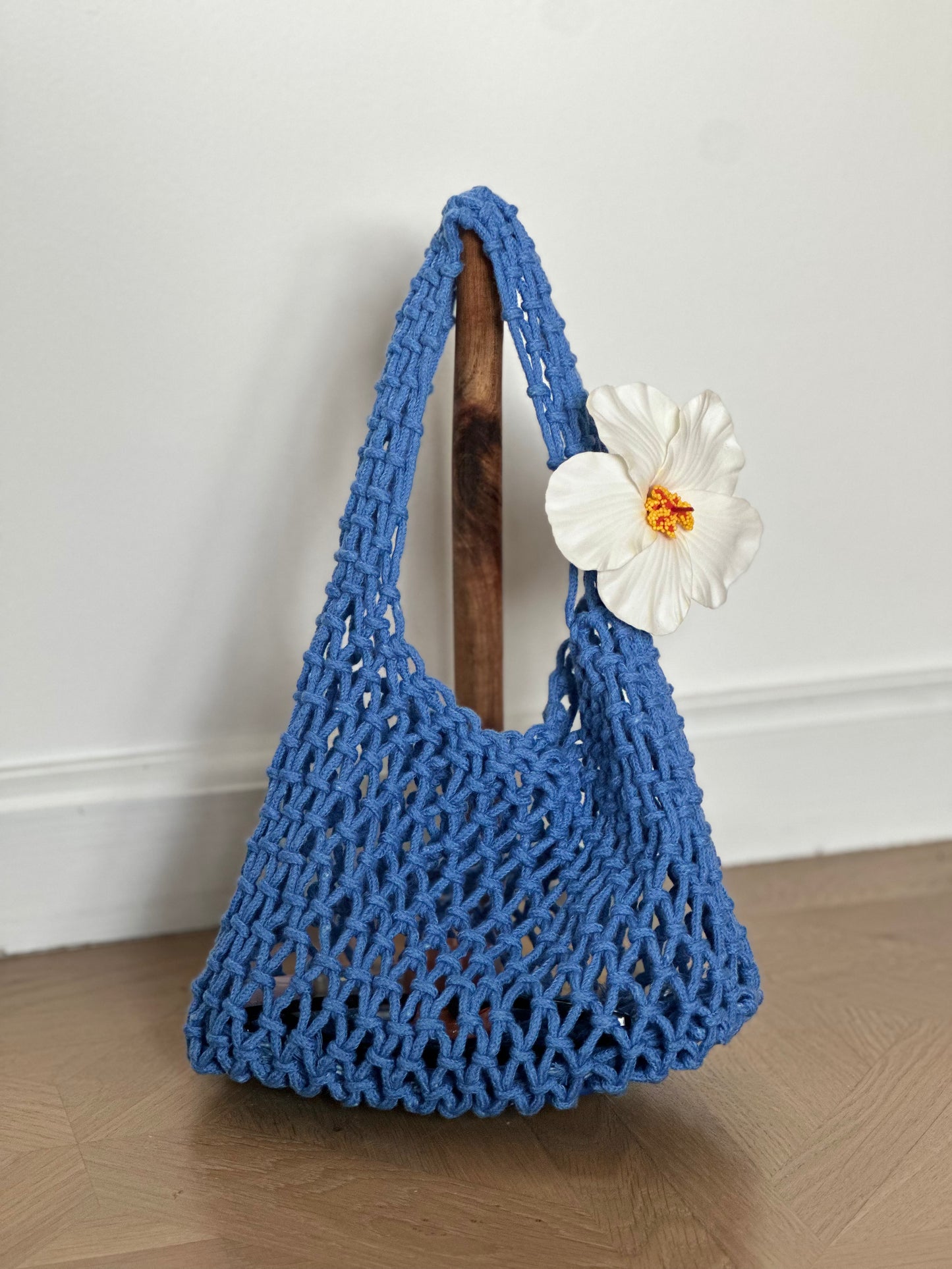 Sac fil en bleu