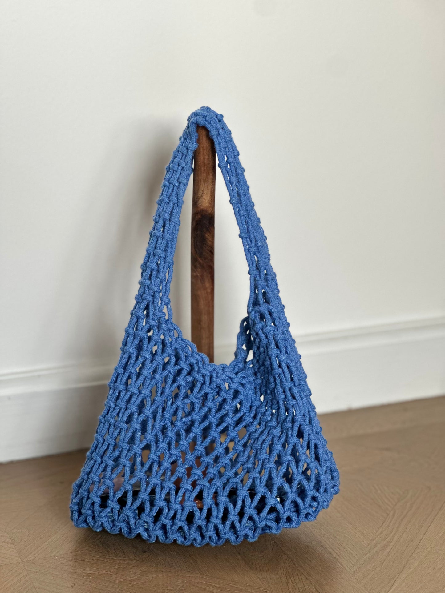 Sac fil en bleu